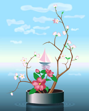 開(kāi)花枝