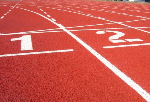 運動表面標記-一個和兩個