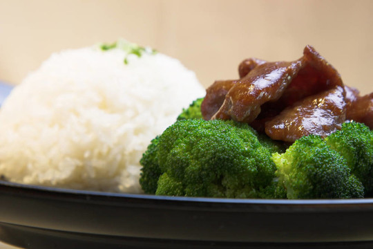 Rice牛肉花椰菜