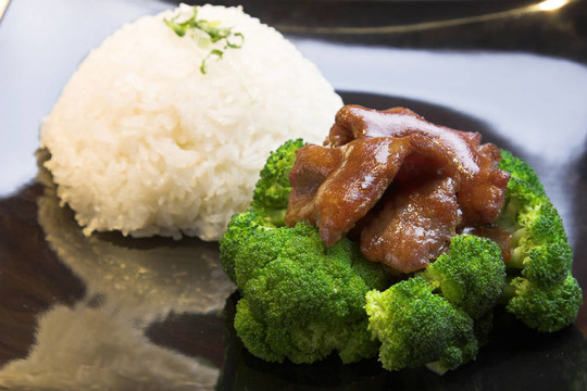 Rice牛肉花椰菜