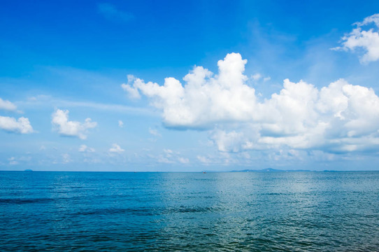 藍(lán)色的大海