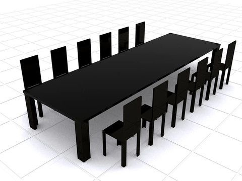 商務(wù)會(huì)議- 3D渲染