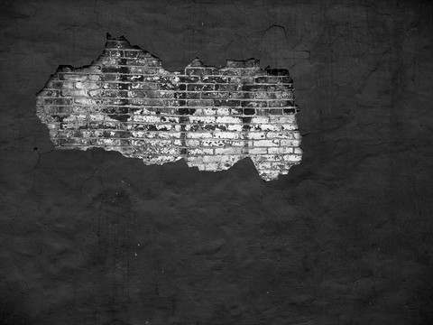 磚壁III（BW）