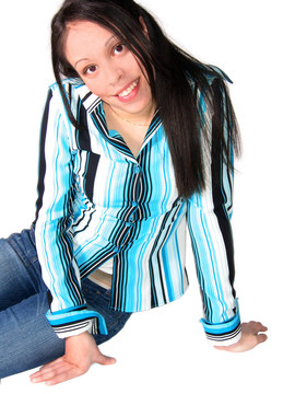年輕的Hispanic Woman