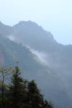 高山云霧