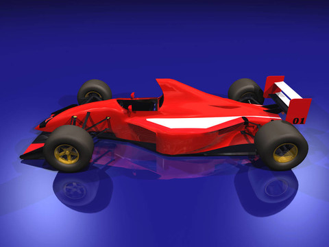 F1紅色賽車2