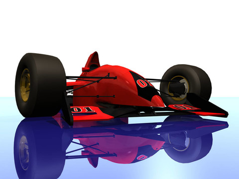 F1紅色賽車4