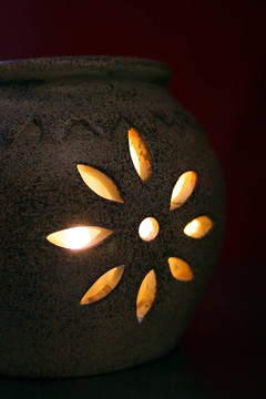 眼睛花蠟燭