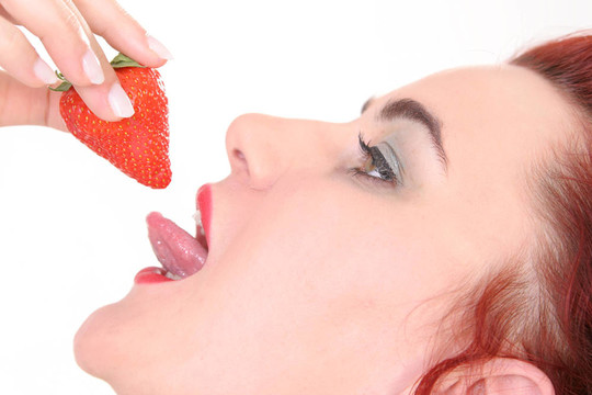 女孩和Strawberry