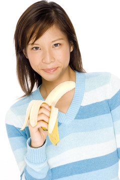 女孩與香蕉