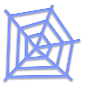 藍(lán)色蜘蛛網(wǎng)