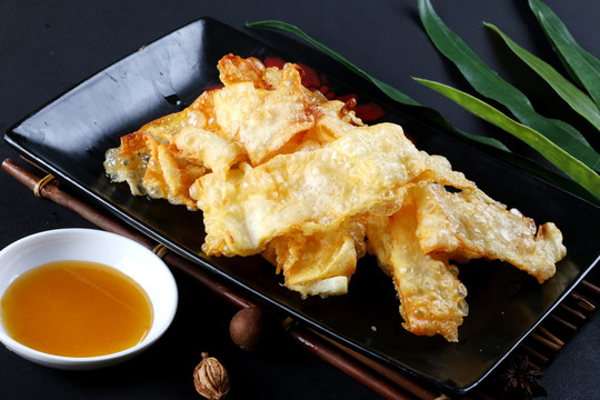 干炸大理乳扇