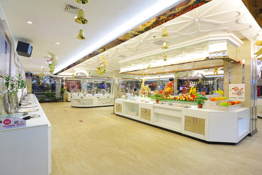 自助餐菜品區(qū)