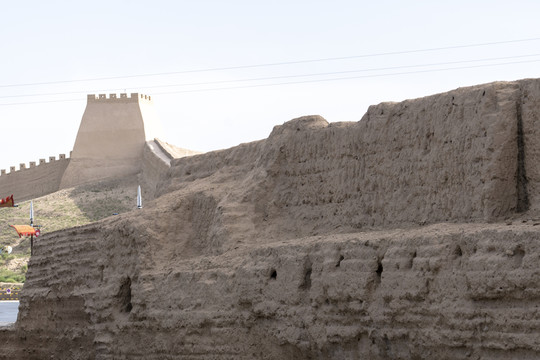 嘉峪關(guān)明城墻遺跡