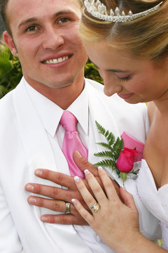 帶戒指的結(jié)婚戒指