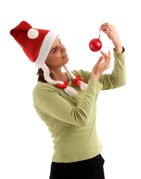 美麗的Santa
