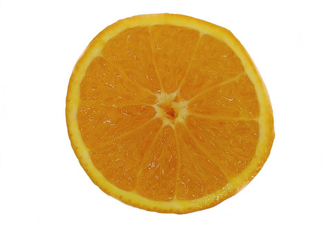 橙色