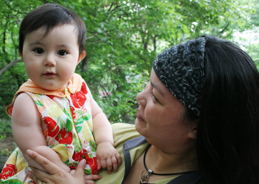 母親和女兒