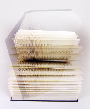 打開的書