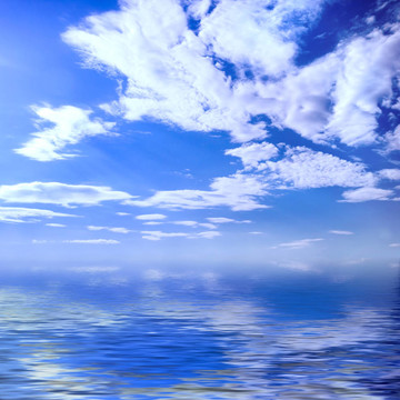 夏天的海景