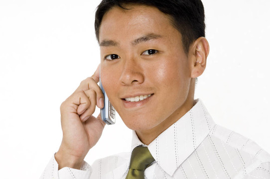 年輕的商人