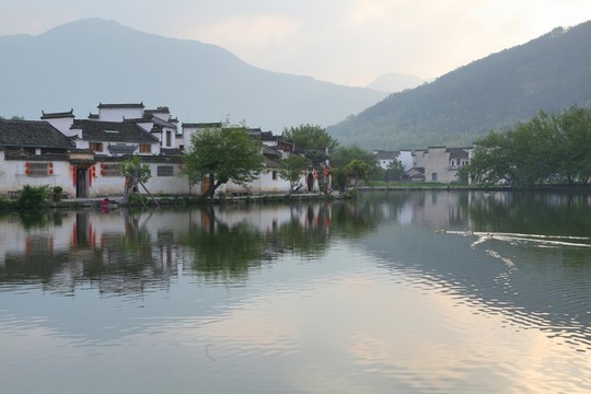 安徽宏村 南湖