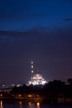 布城清真寺；吉隆坡；馬來(lái)西亞。