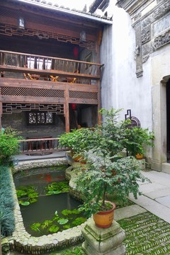 古建筑 庭院景觀