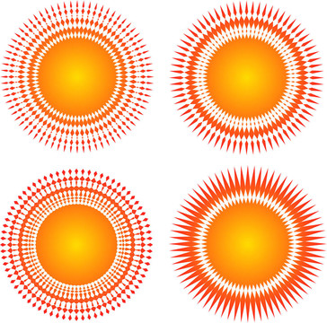 太陽(yáng)的圖案