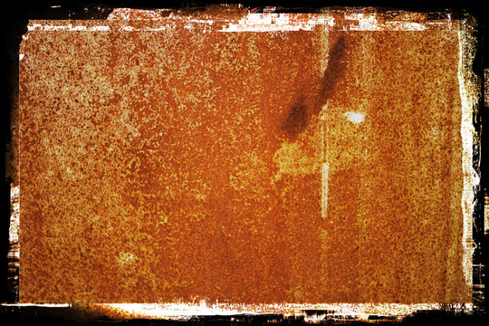 Grungy Rusty Metal的背景