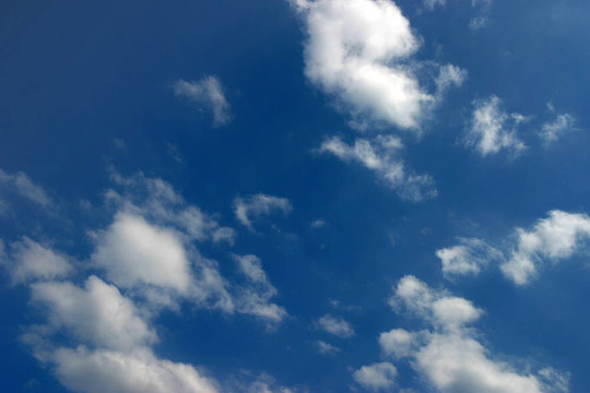 夏日的天空