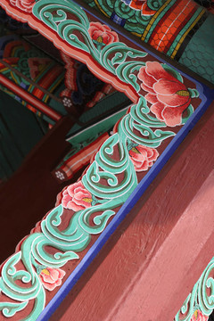 歷史韓國(guó)-宮殿建筑細(xì)節(jié)