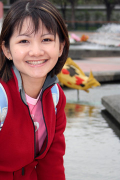 亞洲女孩