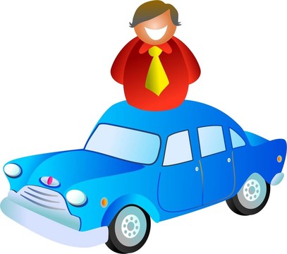 車上的人