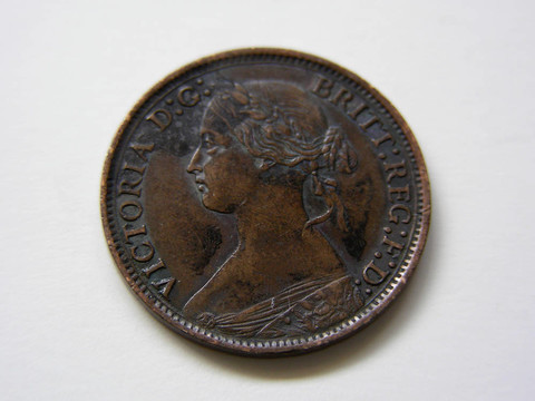 維多利亞女王1866分；頭