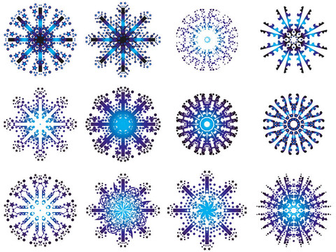 雪花圖案