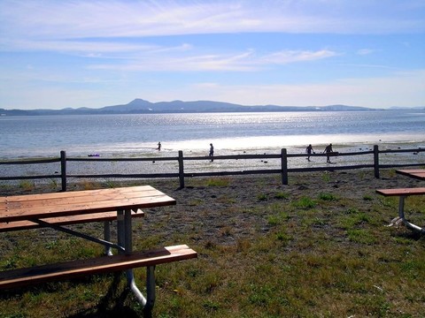 海灘野餐桌