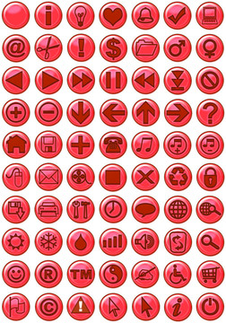 紅色網(wǎng)頁圖標(biāo)