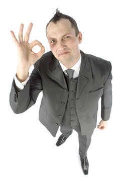 滿(mǎn)意的商人