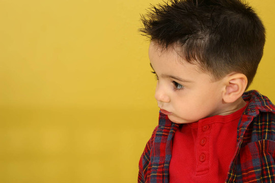 可愛的Toddler Boy