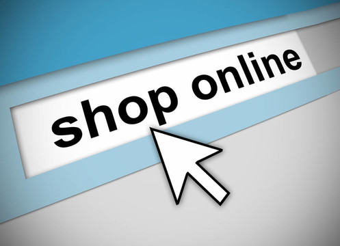 指著商店在線