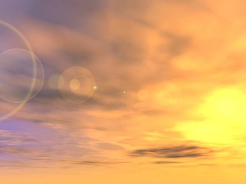 背景的天空