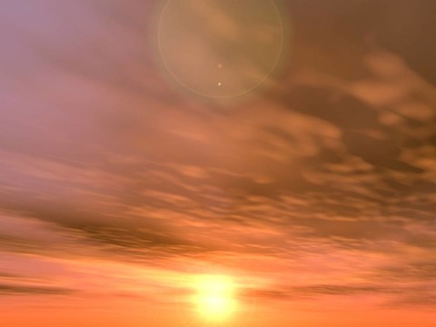 背景的天空