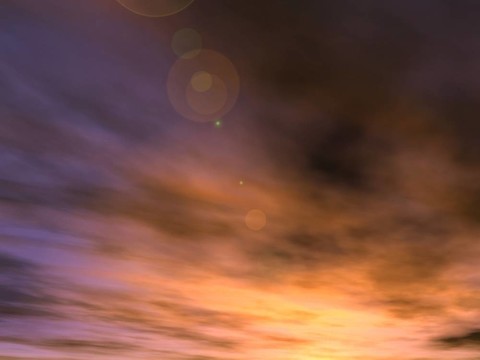 背景的天空