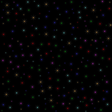 彩色的星星