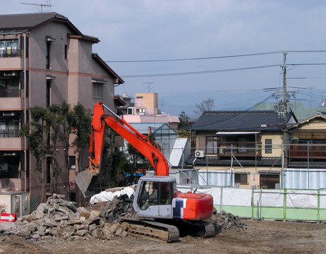 城市建筑工地