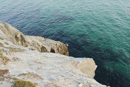 在法國海岸