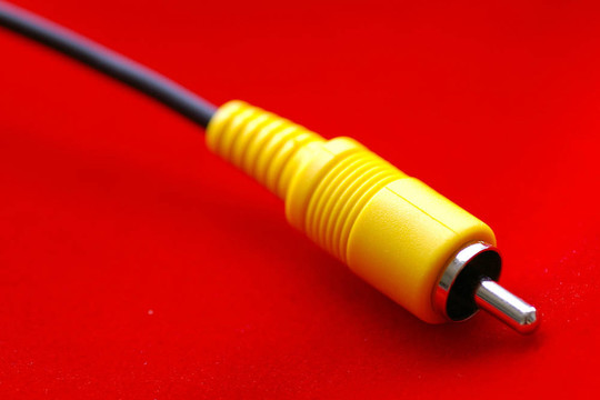 黃色視頻電纜