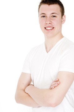 白衣男子