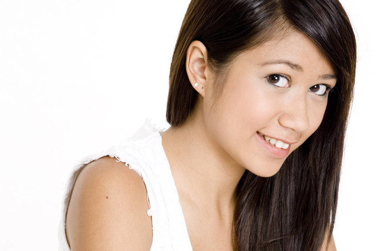 漂亮的亞洲女孩